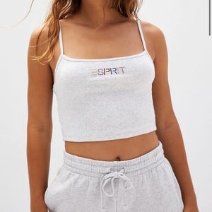 Espirit pacsun cropped tank top